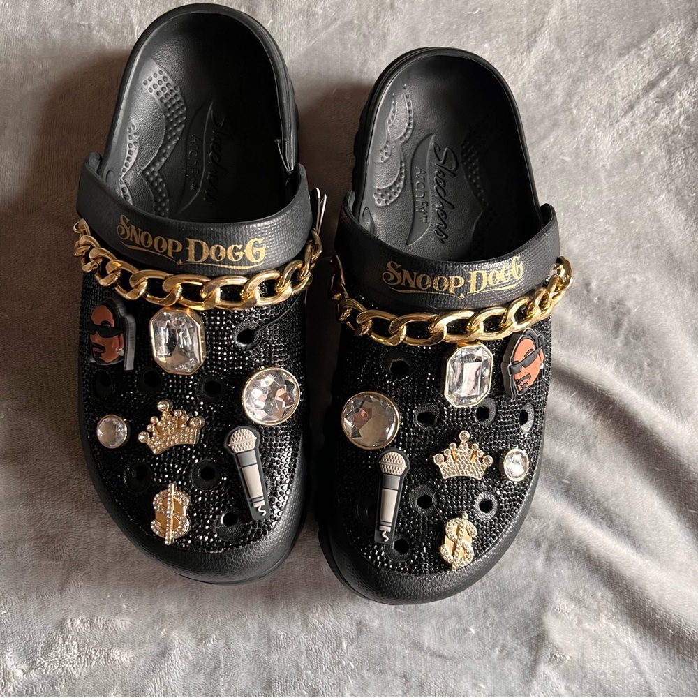 Skechers Black Foamies Arch Fit Clogs